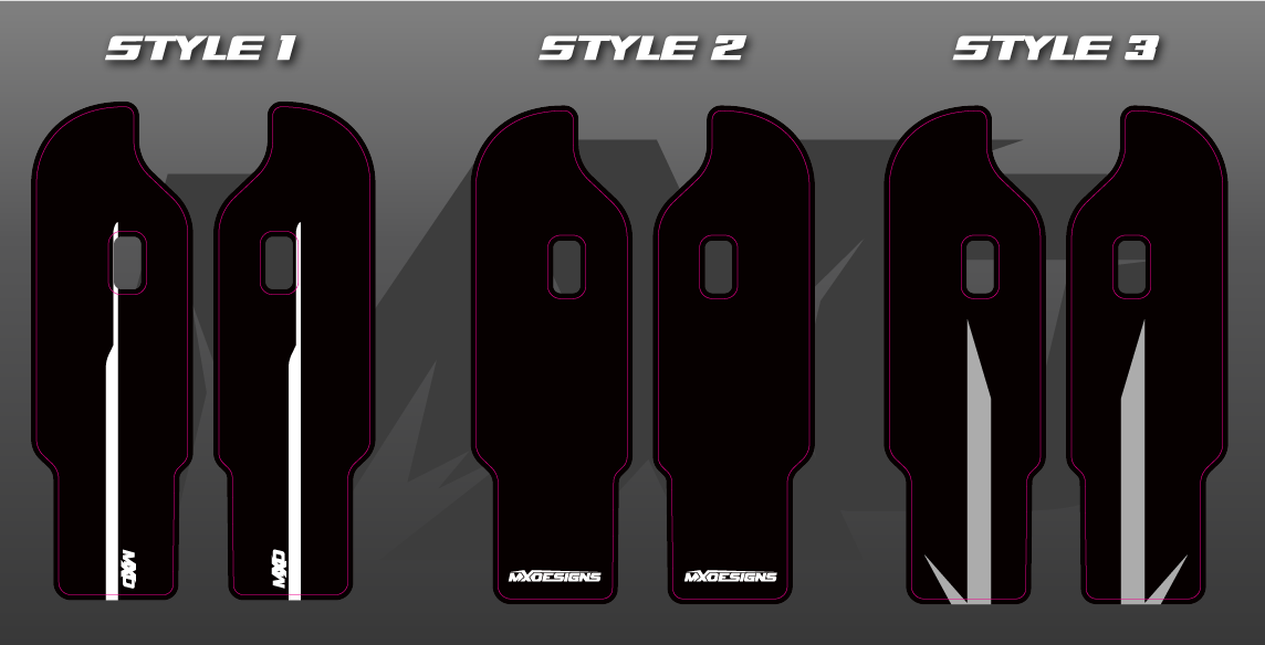 DNM Fork Decal