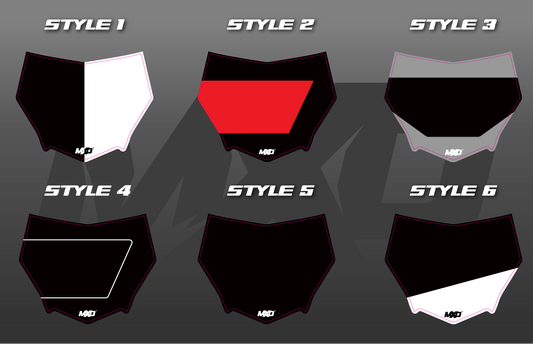 MC Front Plate Decal
