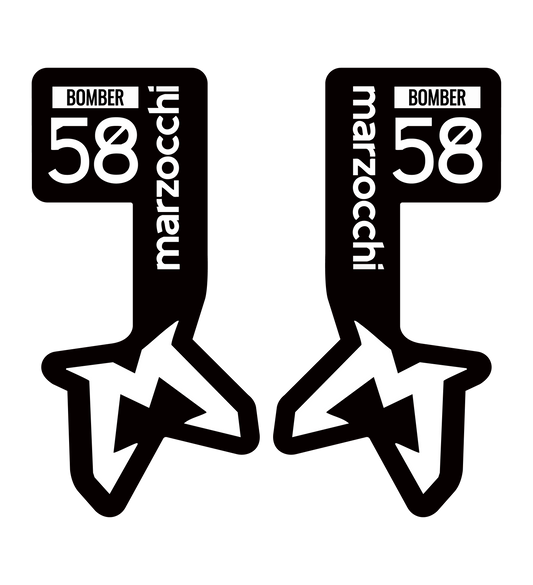 Marzocchi Bomber 58 Decal 2